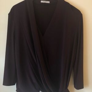 MM Lafleur Faux Wrap Deneuve Top size XL